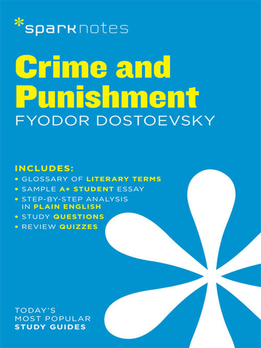 Title details for Crime and Punishment SparkNotes Literature Guide by SparkNotes - Wait list